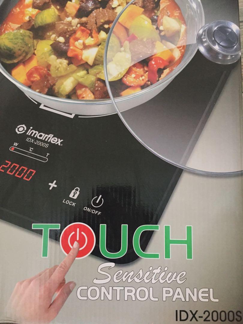 Imarflex Slim Induction Cooker IDX2000S, Furniture & Home Living