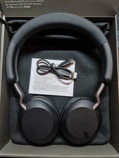 Jabra Elite 45h, Titanium Black - On-Ear Wireless Headphones w/ Free Romoss 20,000mah Battery Pack