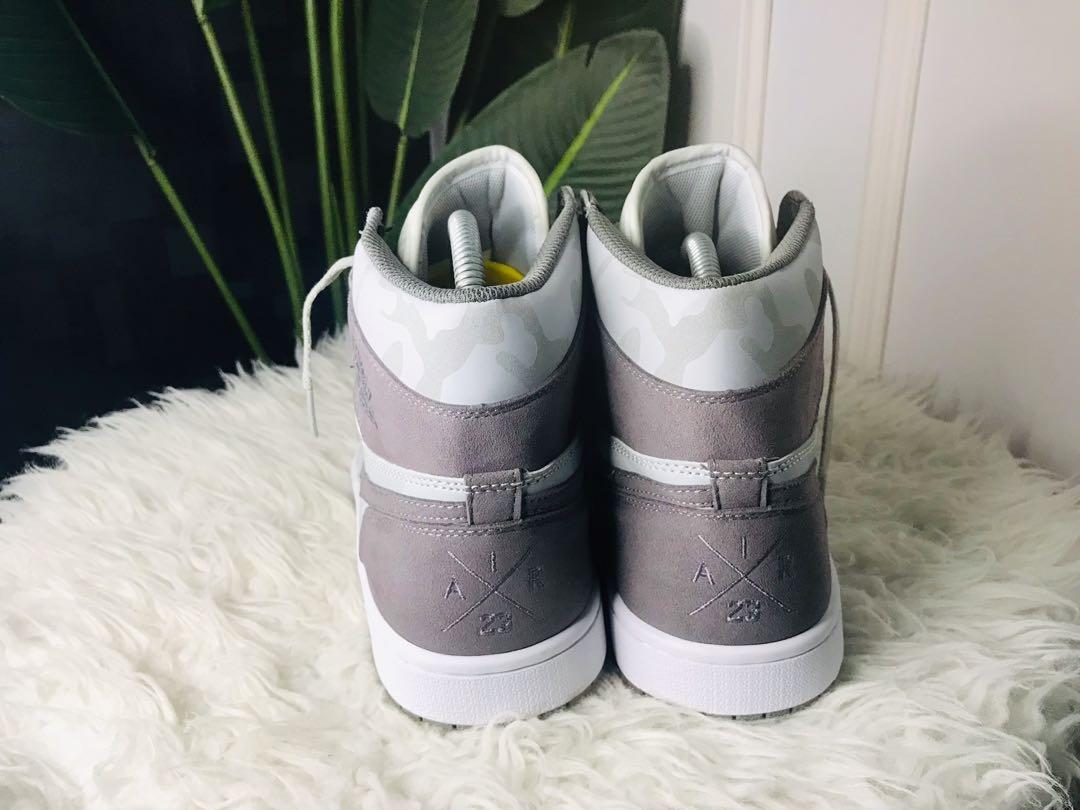 JORDAN 1 RETRO HIGH CAMO 3M WOLF GREY 11UK Men s Fashion