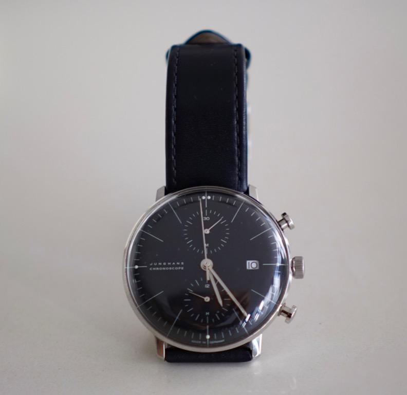 Max bill chronoscope black discount