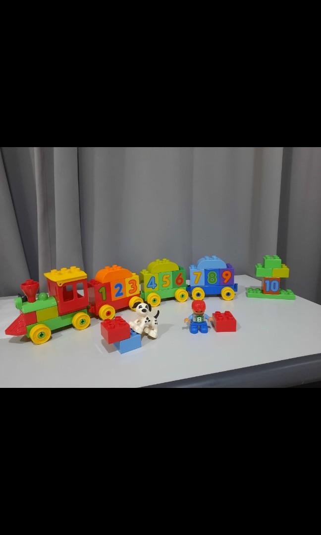 Duplo number train on sale 10558 instructions
