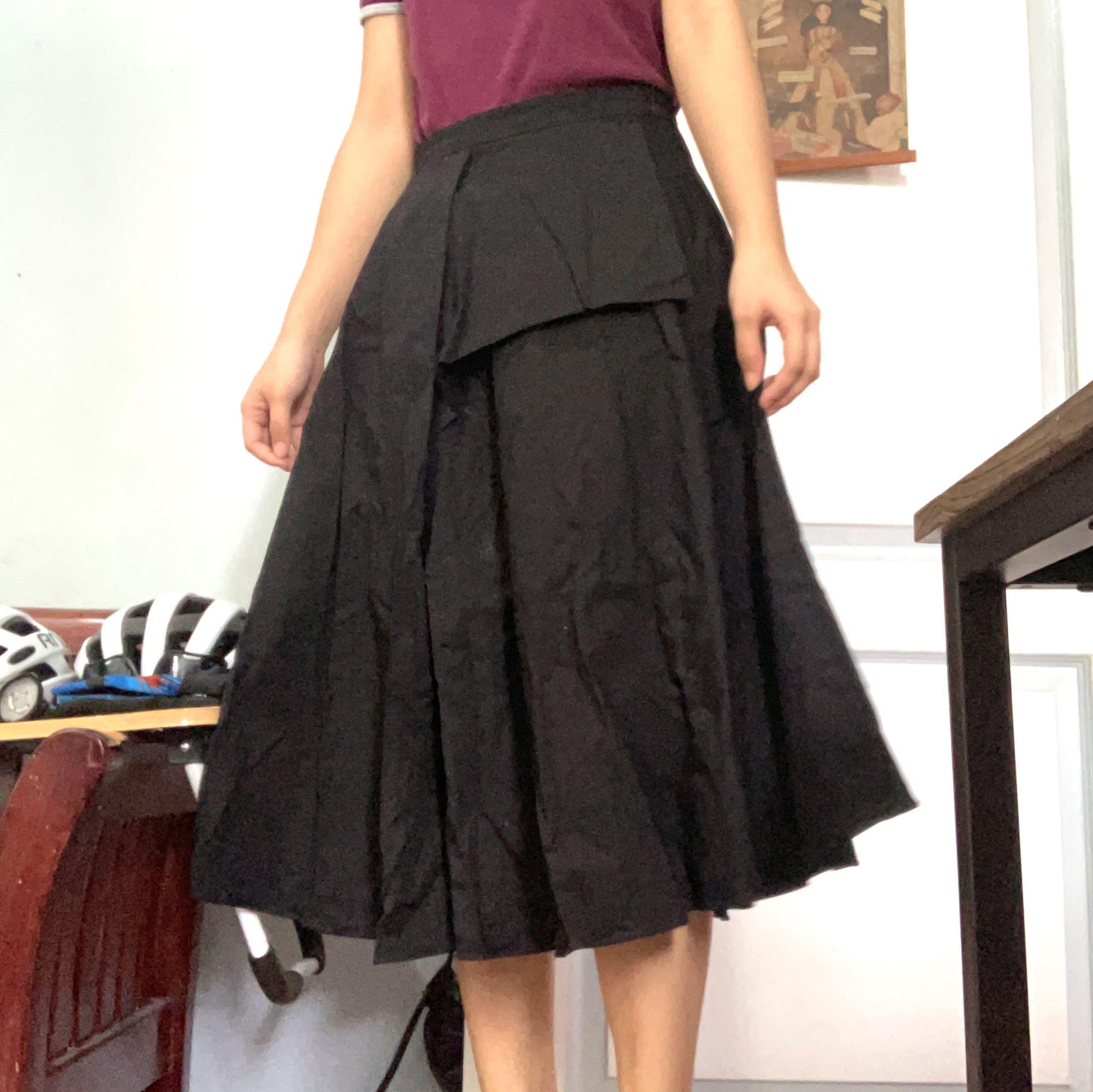 geisha skirt blue denim