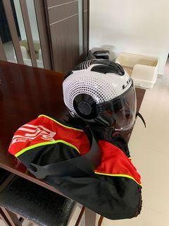 LS2 Verso Helmet (White & PSB Approved)