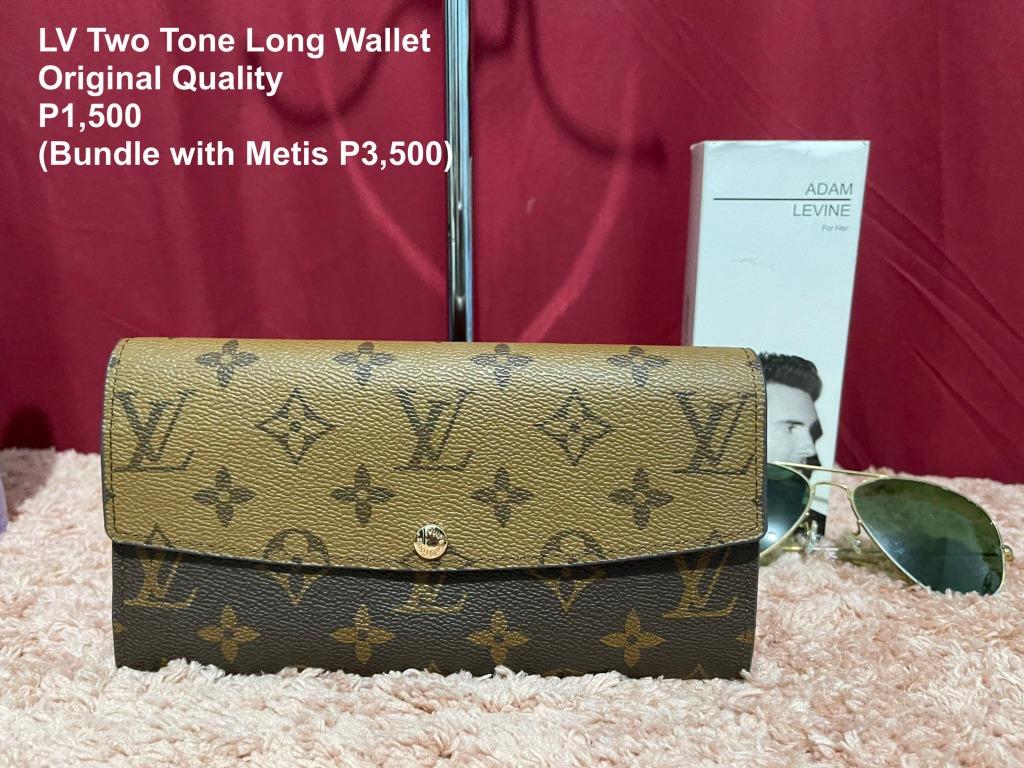 LV Two Tone Monogram Trifold Wallet, Women's Fashion, Bags