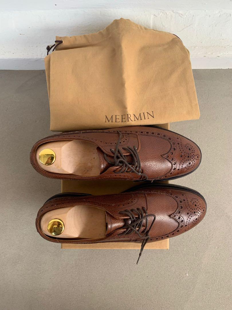 Meermin Mallorca - 101375 - BROWN COUNTRY CALF - E