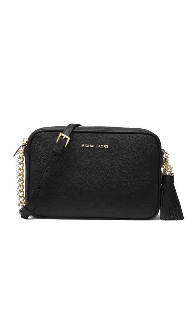 Michael kors hot sale ginny crossbody black