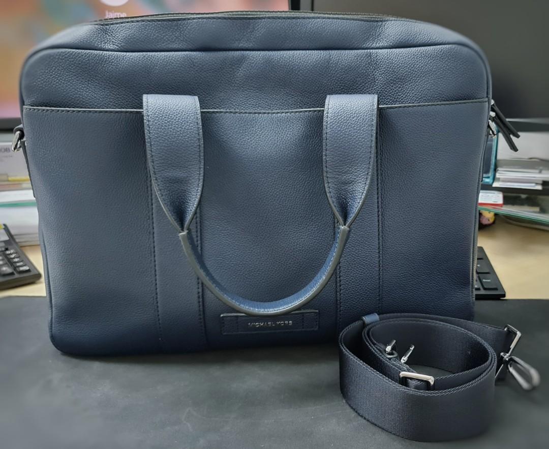 Michael kors laptop handbag blue deals