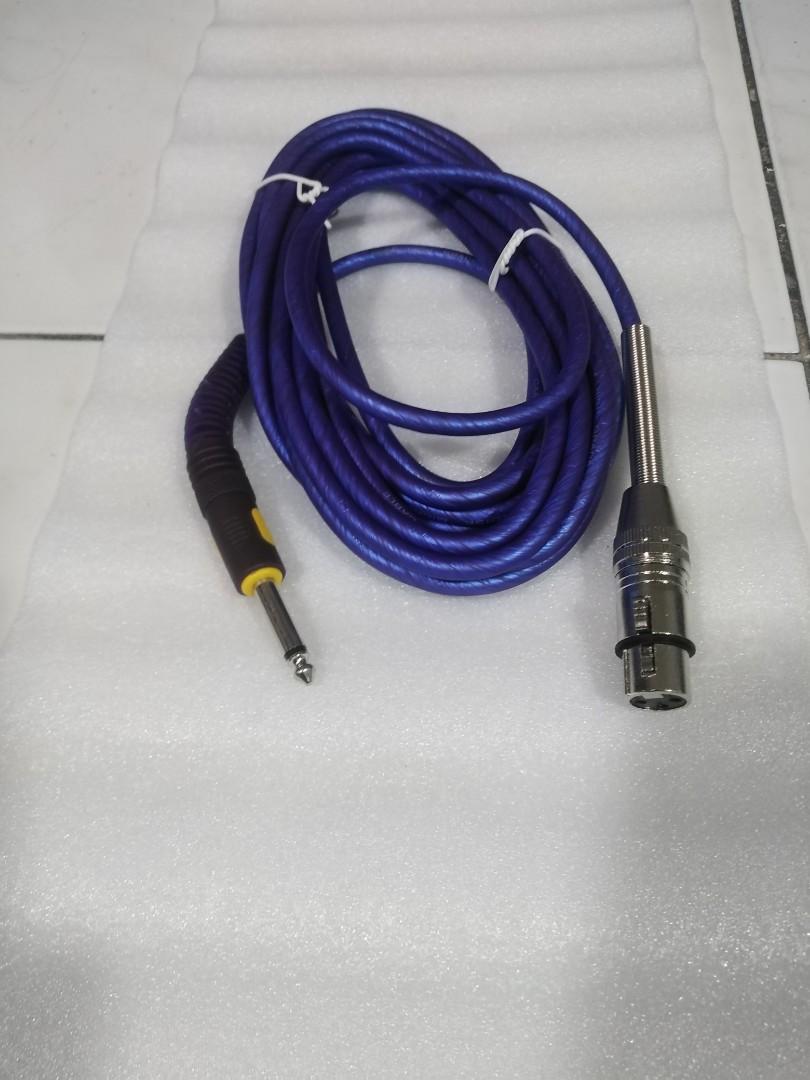 Microphone cord mic cable mic wire (Category: Microphones) located in Quezon City. Submitted by smithwarren46 (Listing ID 1104924228, Image 3). Description: Brandnew P200 #miccable #micwire 5meters microphone cable.bosca 6.35mm jack to Xlr female.mic cord. High quality heavy duty cable. Pick up lagro Q.c or via delivery service rider po.More item for sale.. like or follow my page #BSAonlinestore https://www.facebook.com/BSA-online-store-104063428