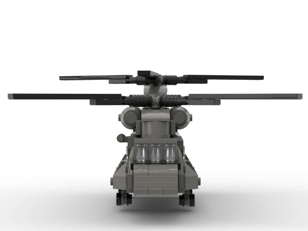 RSAF Mini Chinook CH 47 lego compatible helicopter