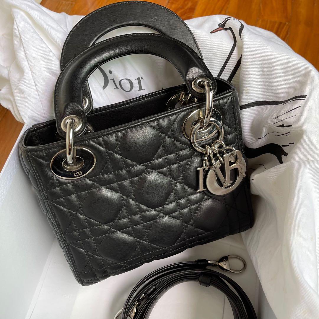 Lady Dior Small, Women's Fashion, Bags & Wallets, Shoulder Bags on Carousell