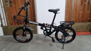 Mountain bicycle and foldable bicycle