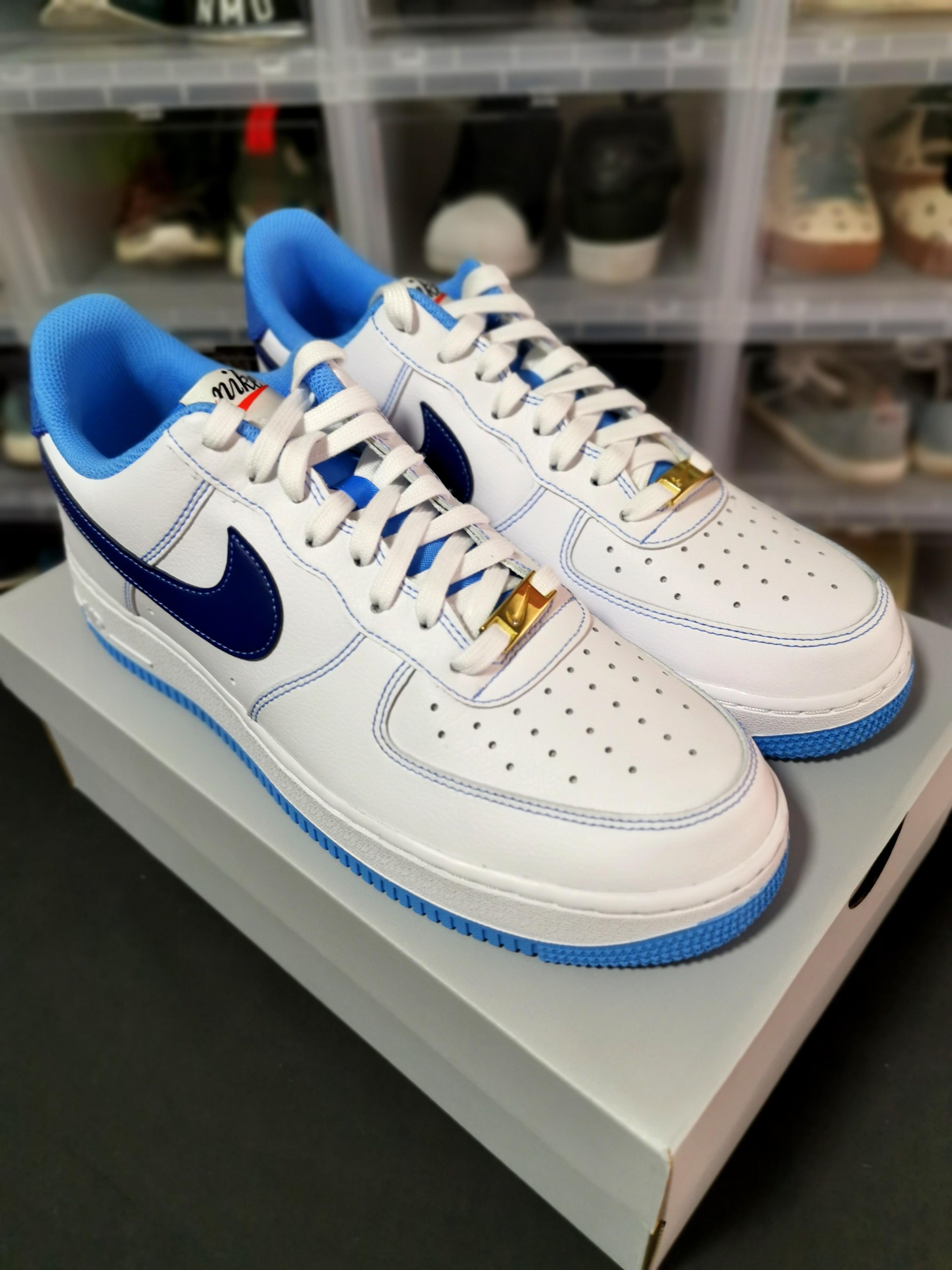 Nike Air Force 1 '07 First Use - White University Blue