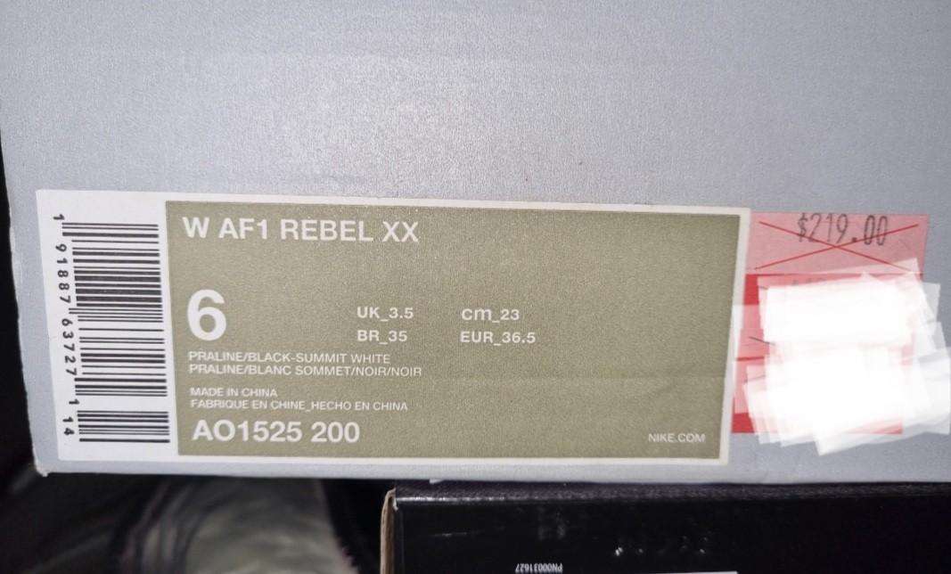 Nike air force 1 womens clearance rebel