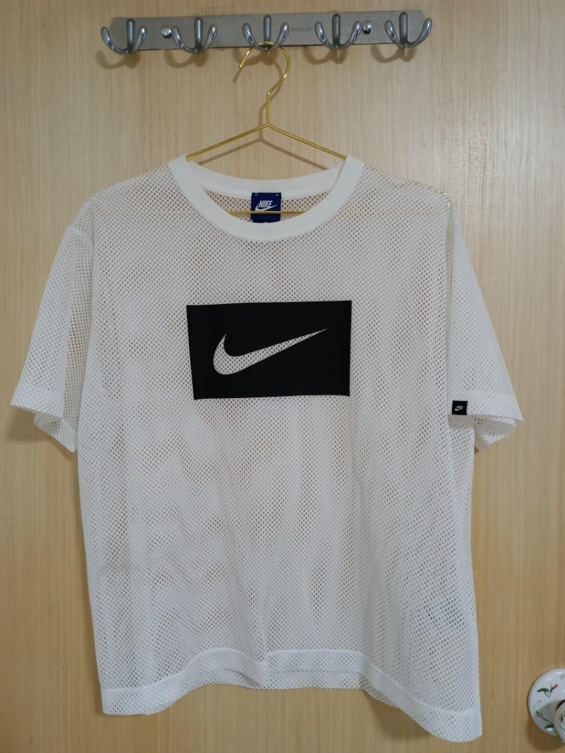 Nike clearance fishnet top
