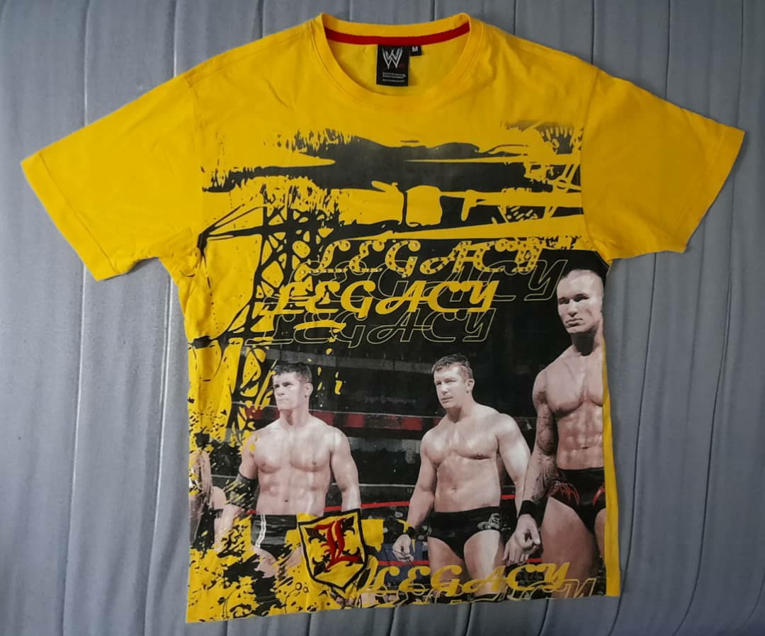 Original WWE Legacy Shirt, Men's Fashion, Tops & Sets, Tshirts & Polo ...