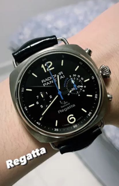 Panerai PAM343 Radiomir Regatta 1 8th Second Titanium PAM343