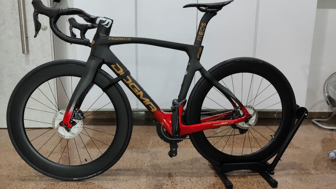 Pinarello Dogma F12 Dis Black Red 53cm OEM
