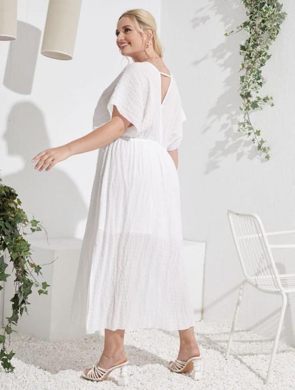 Plus Size SHEIN White Dress