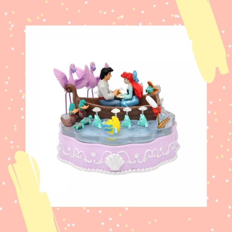 Po Authentic Japan Disney Store Ariel Prince Eric Led Lights The Little Mermaid Story Collection Hobbies Toys Toys Games On Carousell