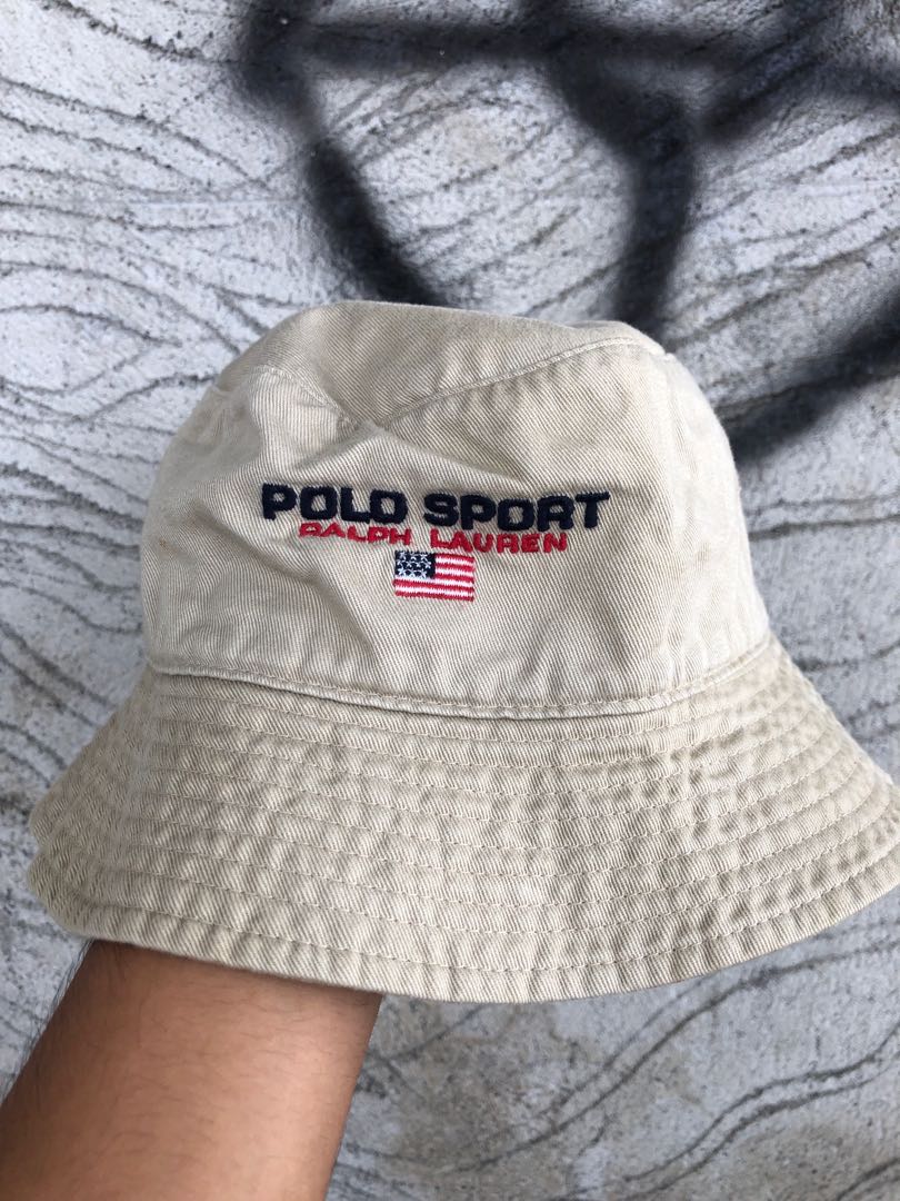 Polo sport bucket hat, Men's Fashion, Watches & Accessories, Caps ...