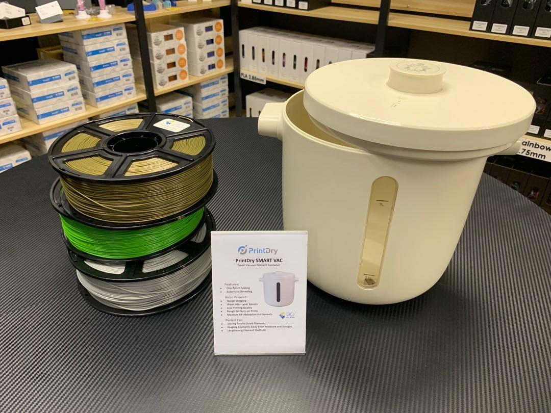 PrintDry Smart 3D Filament Vacuum Container, Computers & Tech, Printers, Scanners & Copiers on