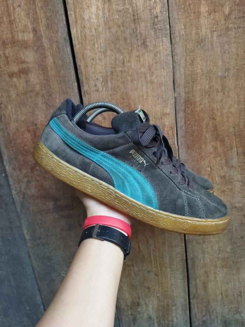 Puma suede original size 43, Fesyen Pria, Sepatu , Sneakers di Carousell