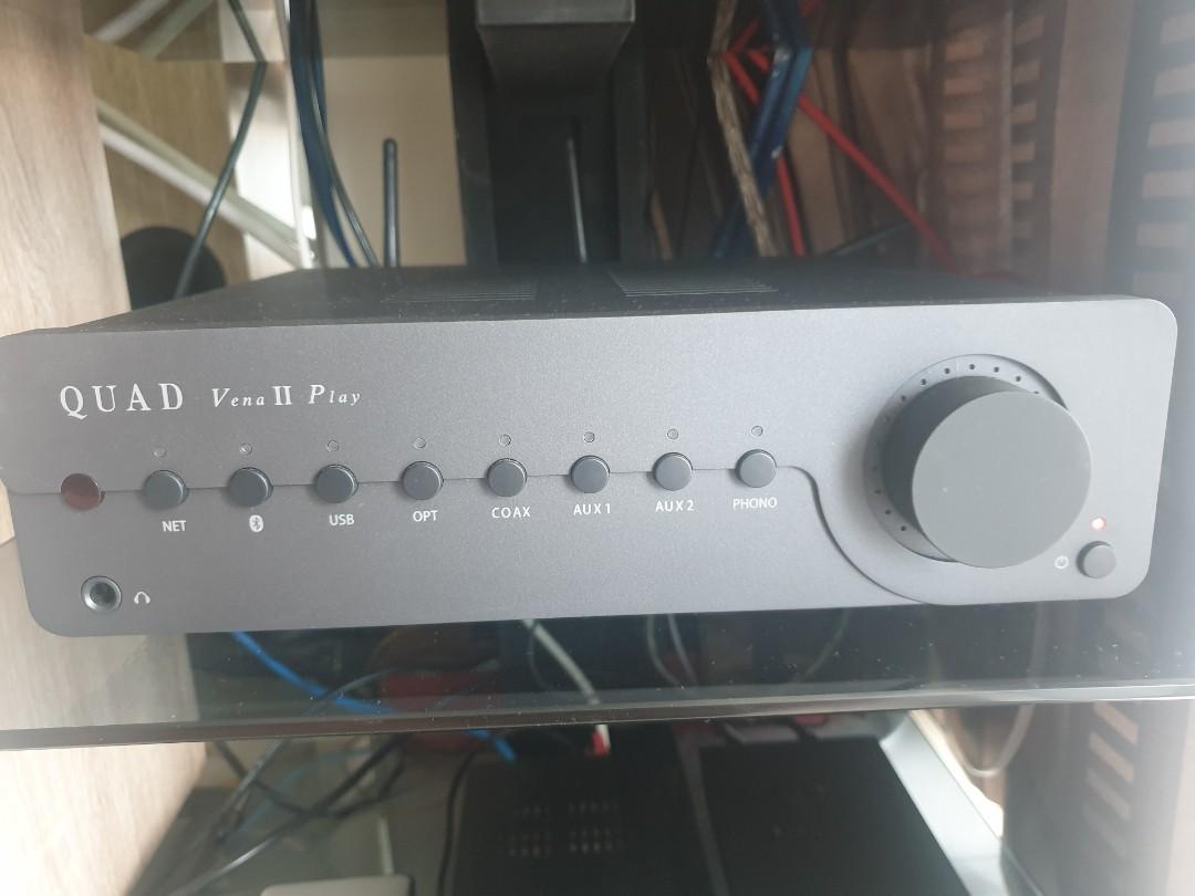 Quad Vena 2 Play Integrated Amplifier, Audio, Soundbars, Speakers