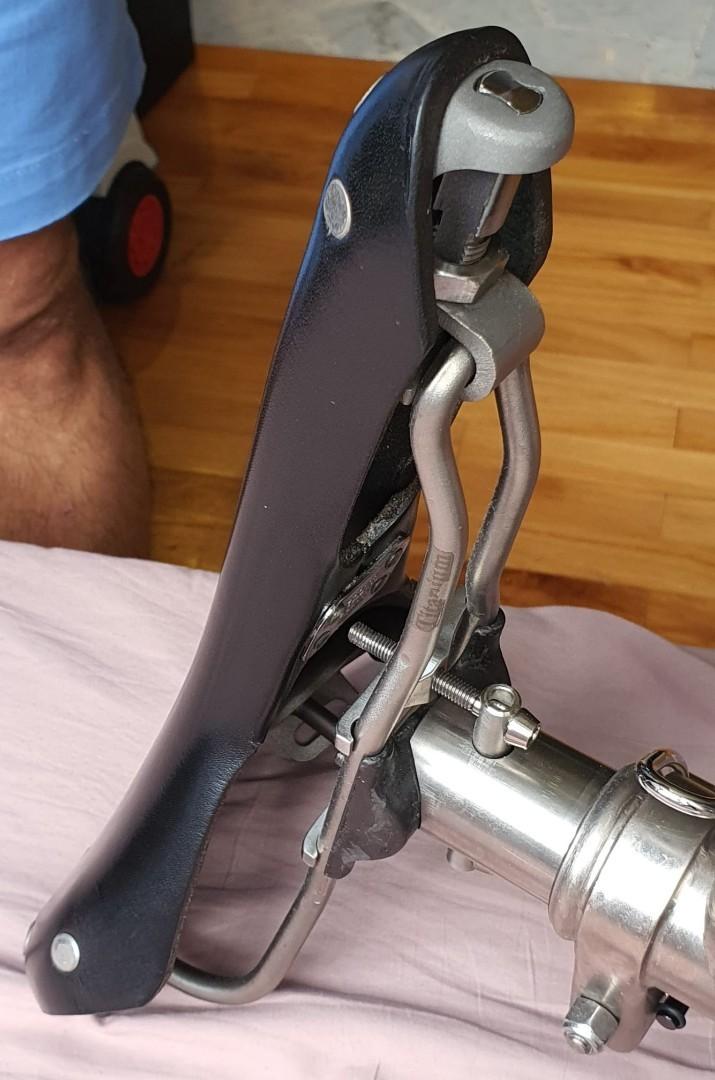 brooks swallow titanium saddle