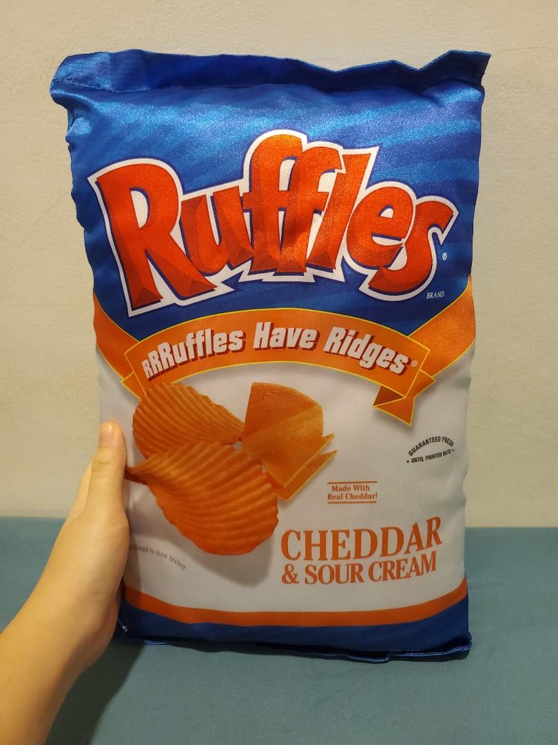 Ruffles potato chips plushie pillow, Hobbies & Toys, Toys & Games on