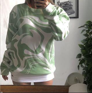 Sage Swirl Sweatshirt