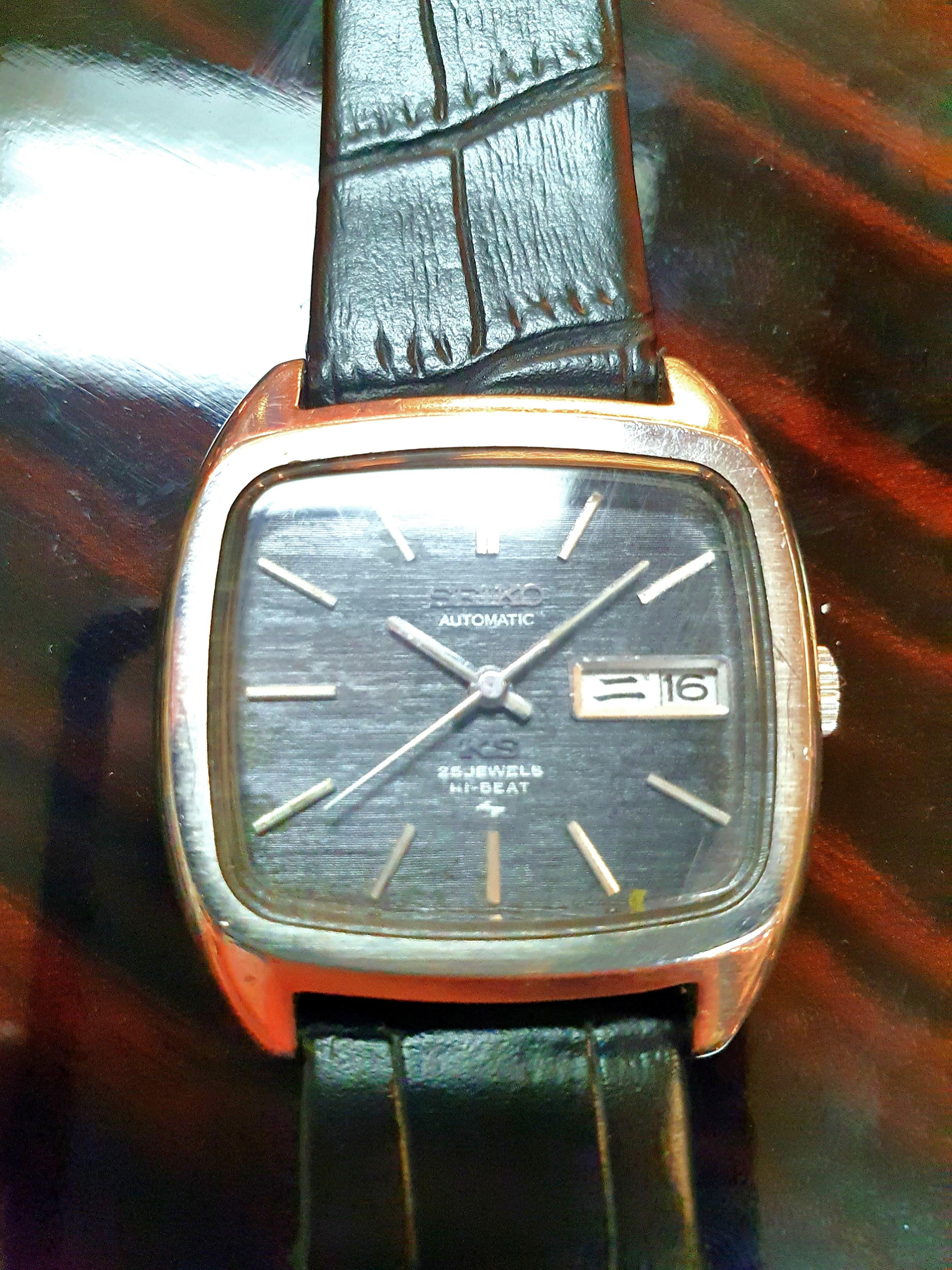 Seiko KS king Seiko Hi-beat Automatic Watch 5246-5010, Luxury, Watches on  Carousell