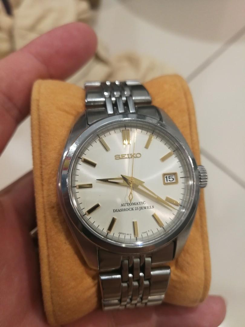 Seiko Presage SCVS001 6R15 Champagne, Men's Fashion, Watches & Accessories,  Watches on Carousell