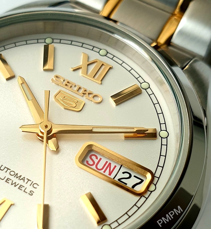 Seiko SNKL57K1 Automatic Genuine Seiko Watch Warranty 1 Year, Men's