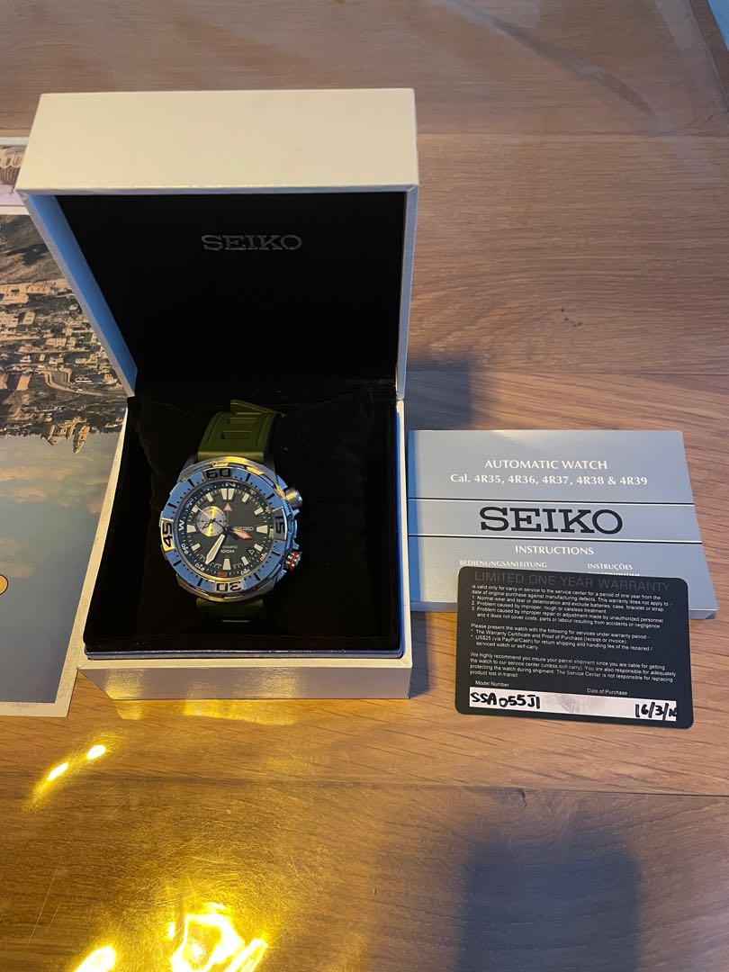 Seiko ssa055j1 clearance