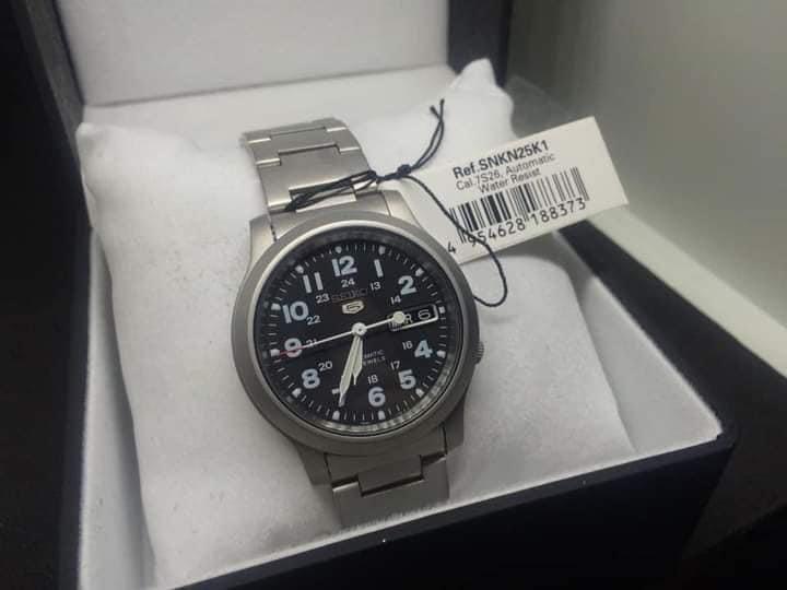 Seiko Watch SNKN25 SNKN25K1, Men's Fashion, Watches \u0026 Accessories, Watches  on Carousell