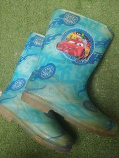 Sepatu boots anak cars