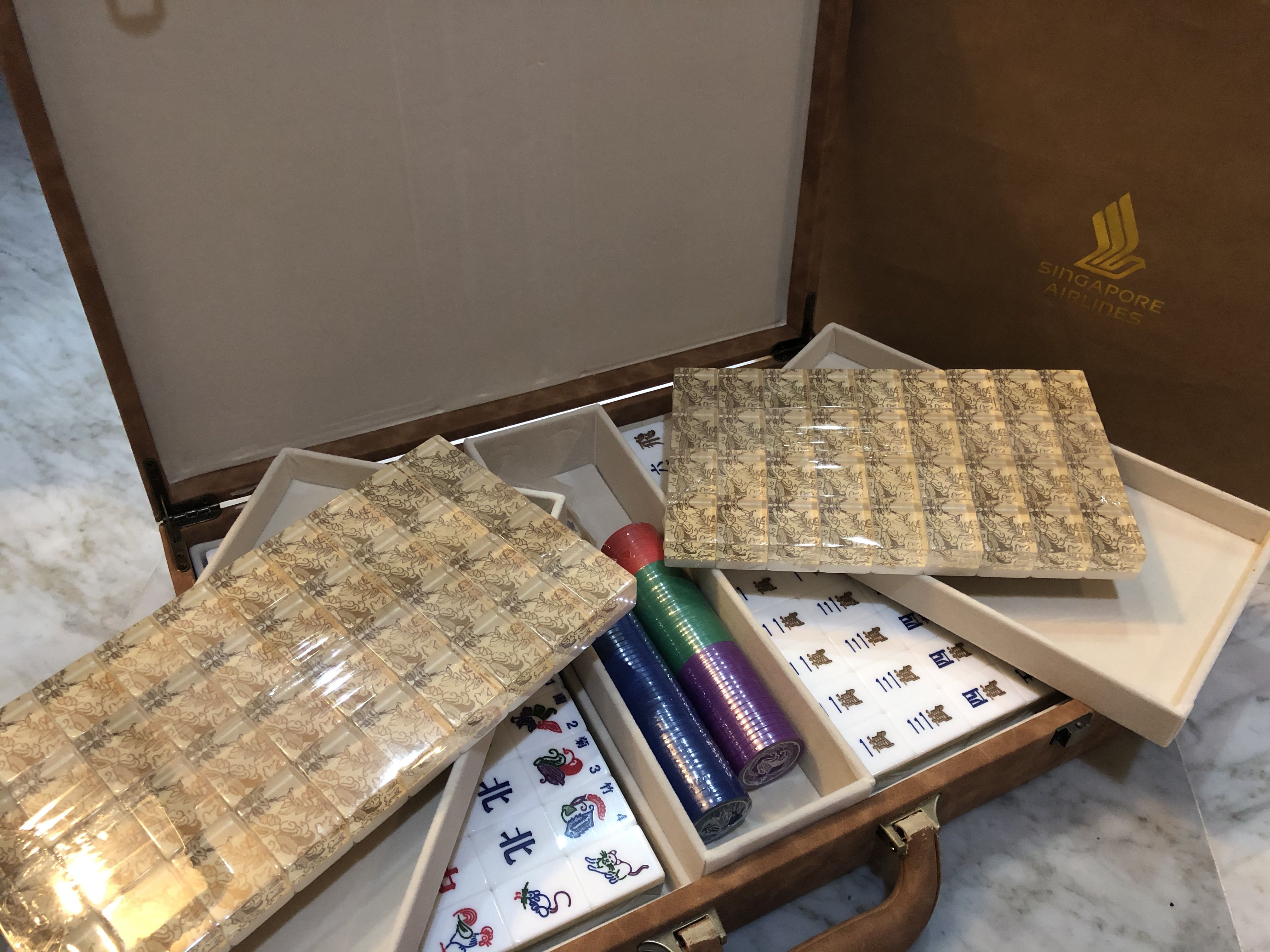 WSA Luxurious Singapore Mahjong Set (Metallic Gold) – When