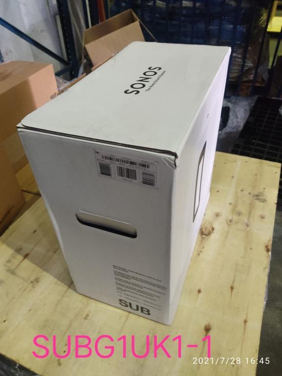 LAST UNIT Sonos Sub Gen 2 White Blemished Stock