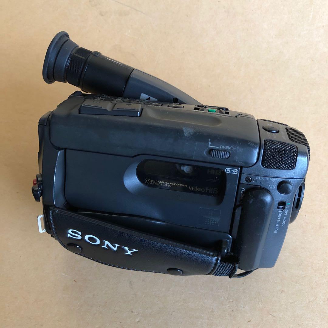Sony CCD-TR805 Hi8 Video Camera (零件機), 攝影器材, 攝錄機- Carousell