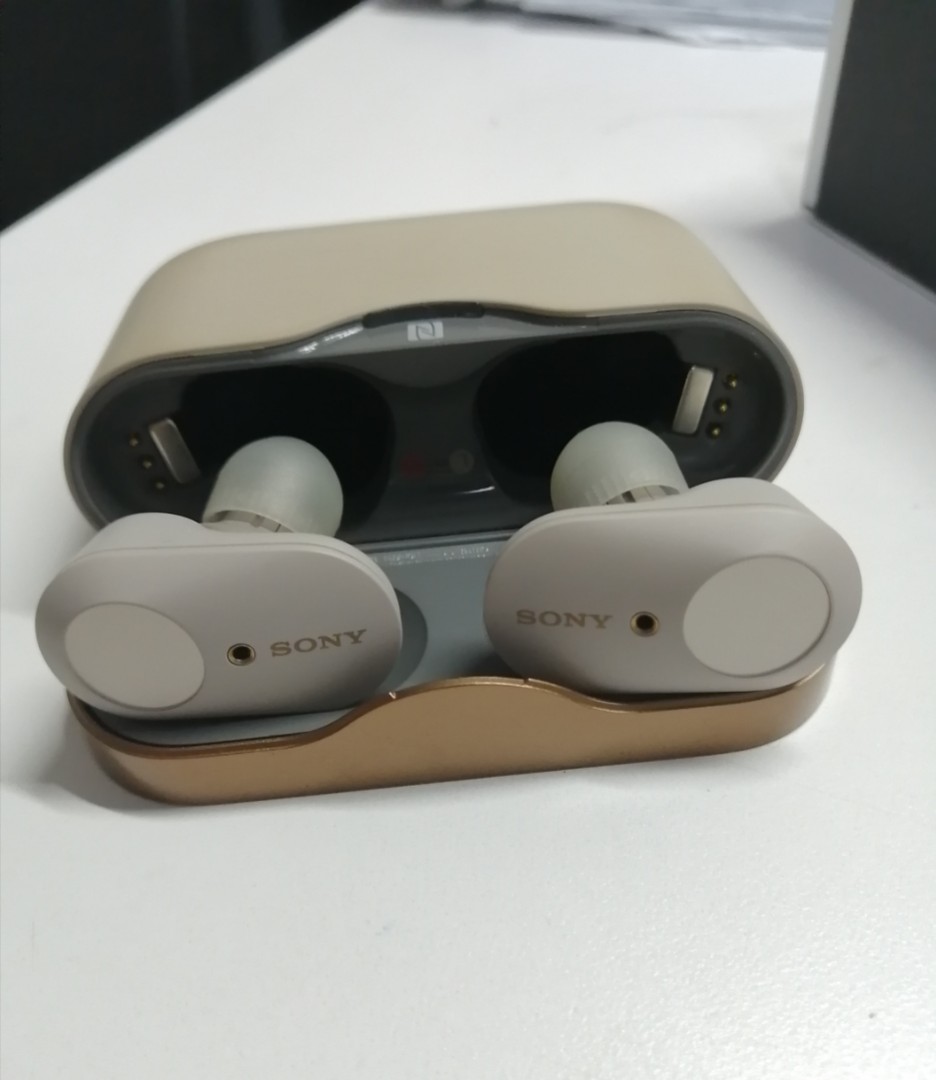 Sony WF 1000XM3 1000XM3 ANC Earbuds Earphones Wireless Audio Earphones on Carousell