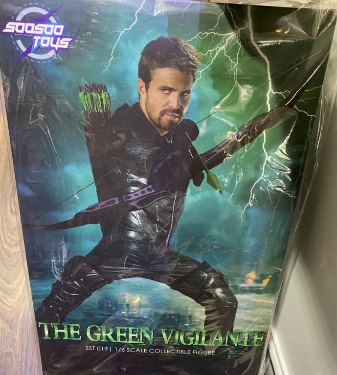 SooSooToys Green Vigilante 綠箭俠Green Arrow 1:6, 興趣及遊戲, 玩具