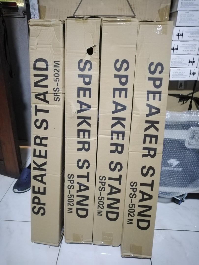 Speakers stand Tripod speaker stand (Category: Soundbars, Speakers & Amplifiers) located in Quezon City. Submitted by smithwarren46 (Listing ID 1104988719, Image 1). Description: Brandnew P600 each #speakestand Tripod speaker stand w/ rubber foot. suitable 10," 12,"15" Adjustable height to 6ft. Pick up lagro Q.c or via delivery service rider po.More item for sale.. like or follow my page #BSAonlinestore https://www.facebook.com/BSA-online-store-1