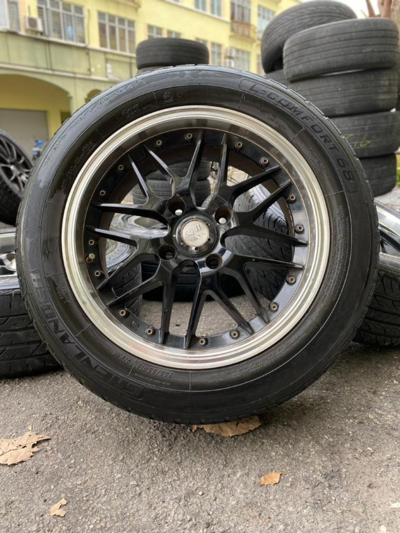 SS2 16 inch sport rim Persona tyre 70, Auto Accessories on Carousell
