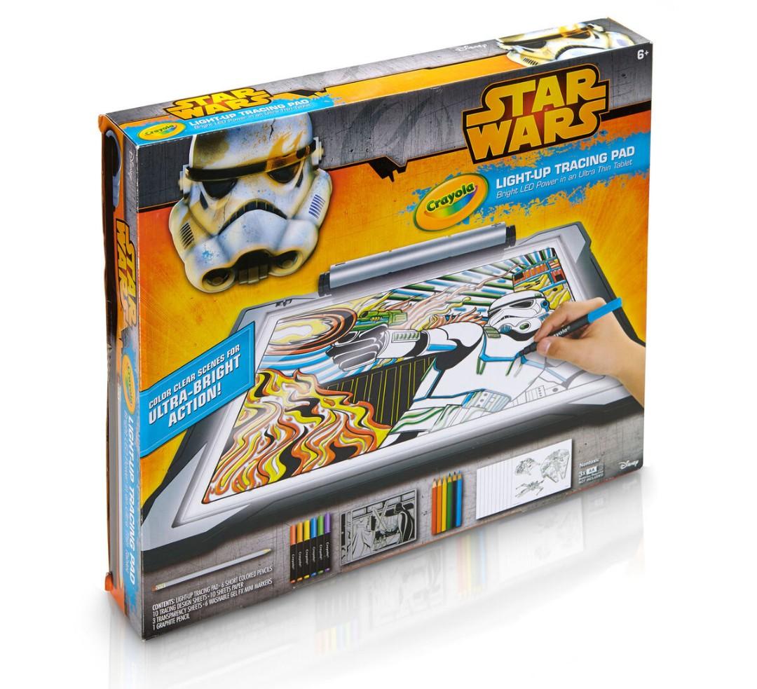Star wars light up shop tracing pad