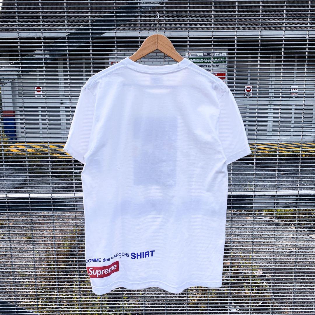 Supreme X CDG (Harold hunter) photo tee, Men's Fashion, Tops