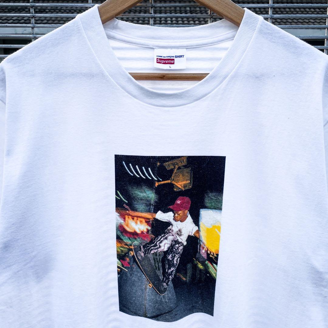 Supreme X CDG Harold hunter photo tee Men s Fashion Tops