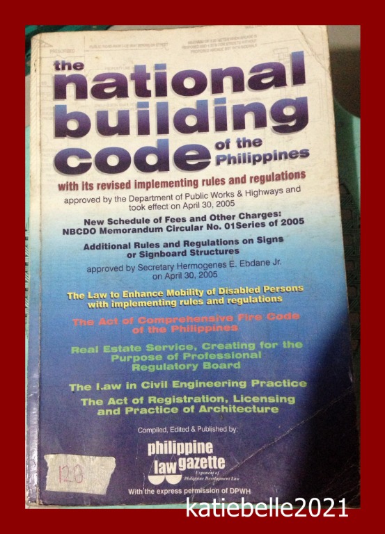The National Building Code of the Philippines, Hobbies & Toys, Books