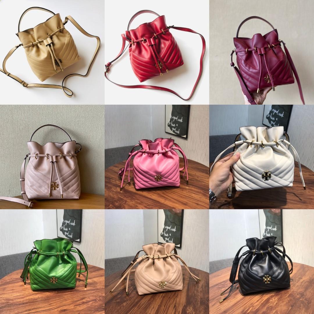 Tory Burch Kira Chevron Mini bucket bag