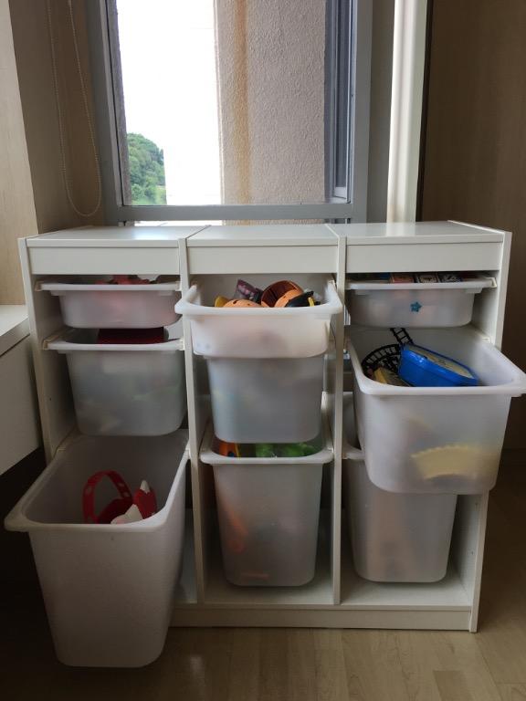 Toy storage cubby, customised from IKEA TROFAST design, Babies & Kids, Baby Nursery & Kids