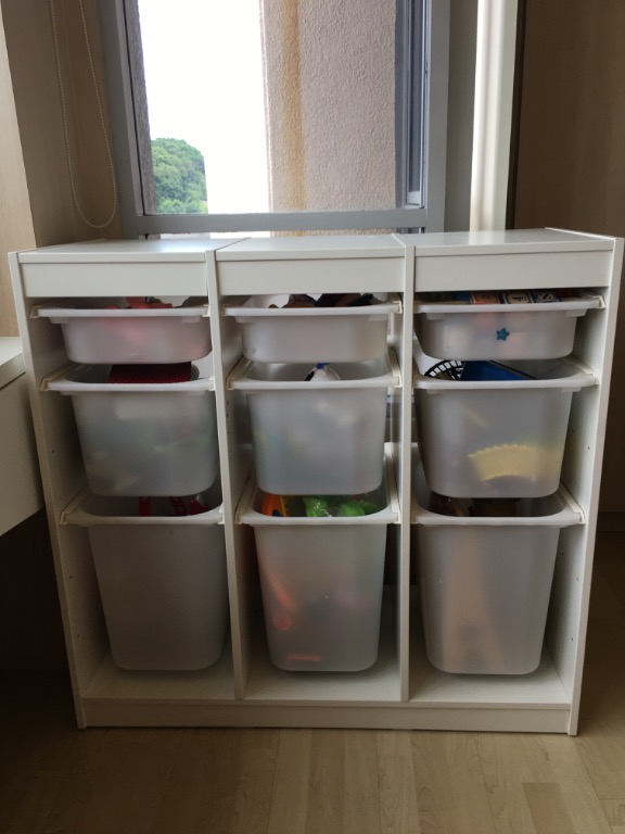 Toy storage cubby, customised from IKEA TROFAST design, Babies & Kids, Baby Nursery & Kids